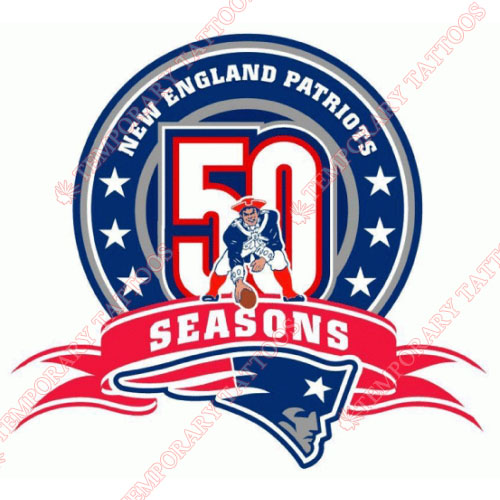 New England Patriots Customize Temporary Tattoos Stickers NO.604